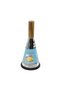 8 Inch - Funnel Model Wood - Bamboo Handle Metal Grater with Silicone Base