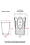 Acrylic Smoked 6-Piece Long Glass & Water Soft Drink Glass 750 ml (Large Size & Not Glass) - 4