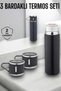 Stainless Steel 3-Piece Thermos Set Vacuum and 8 Hours Heat Preservation - 2