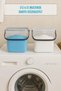2-Piece Multibox Detergent Box & Bathroom Organizer & Storage Box 6 Lt Transparent