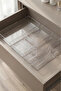 14 Piece Transparent Drawer Makeup and Jewelry Organizer Set & Large Size Modular Organizer - 2