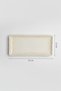 6-Piece Flora Rectangular Kayak Plate 33X17Cm Digital Punto - 8
