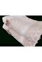 50X90 4-Pack 100% Cotton Velvet Lace Laced Bow Dowry Box Hand and Face Towels - 5