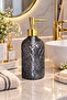 Alaçatı Single Glass Liquid Soap Dispenser Smoked | |   Modern Luxury Bathroom Accessory Decorative Liquid Soap Dispenser Soap Dispenser Countertop Sink for Bathroom & Kitchen | |   Gold Pompali | |   Dishwashing Detergent Hand Soap
