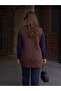 Classic Steel Knitted Tricot Vest with Heart Pattern and Buttons - 2