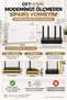 Modem Concealment Box and Cable Organizer |   Wi-Fi Router Storage Cover |   Wall Mounted Plexiglass Modem Protector - 2