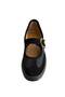 Polin Genuine Leather Daily Babet Shoes Black - 6
