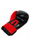 Carbon 5 Black-red Color Boxing Gloves and Black Color Bandage Set of 2 - 4