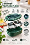 2-Compartment Stainless Steel Lunch Box – Portable Meal Container with Leak-Proof Lid - 3