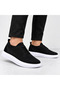 Kb-M101 Black Men's Shoes - Breathable Flexible Knit Upper with White Sole, Lace-Up Ultra Light Casual Sneaker - 2