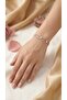 Mini Heart Double Chain Steel Bracelet - 2