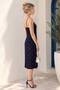 Women's Strappy 100% Woven Viscose Summer Polka Dot Dress - 3