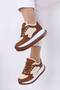Lenard Tan Suede Lace-Up Women's Sneakers - 3