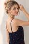 Women's Strappy 100% Woven Viscose Summer Polka Dot Dress - 4