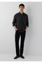 Tencel ™ ) Lyocell Anthracite Shirt Regular Fit / Normal Cut 0212068-70087 - 2