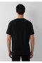 Black T-Shirt Regular Fit / Normal Cut 0613532-900 - 5