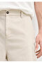 Linen Blend Beige Shorts 0410365-70322 - 5