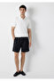 Black Linen Shorts 0410321-900