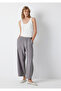 Wide Leg Gray Trousers 1011275-70087