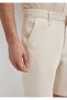 Garrett Edition Ecru Linen Blend Jean Shorts 0417315-A3264 - 8