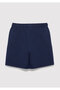 Jeans Printed Navy Blue Shorts 6410019-70491 - 3