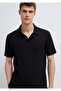 Black Black Polo T-Shirt Regular Fit / Normal Cut 0613372-900 - 2