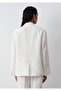 Ecru Linen Blazer 1110850-70057 - 4