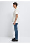 Jeans Printed Ecru T-Shirt Regular Fit / Normal Cut 0613577-70057 - 5