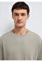 Gray Basic T-Shirt Loose Fit / Comfortable Loose Cut 0613466-70352 - 7