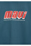 Printed Green T-Shirt Loose Fit / Comfortable Loose Cut 6610412-70771 - 5