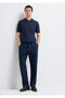 Navy Blue Linen Trousers 0010577-80872