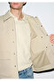 Pocket Detailed Beige Jacket Loose Fit / Relaxed Comfortable Cut 0110777-70186 - 2