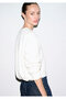Crew Neck Ecru Sweatshirt 1S10508-70051 - 2