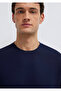 Soft-Premium Navy Blue T-Shirt Loose Fit / Comfortable Loose Cut 0613467-86415 - 6
