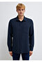 Long Sleeve Pocket Men's Shirt M0211898-86623 - 4