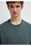 Label Detailed Green Basic T-Shirt Loose Fit / Comfortable Cut 0611824-71598 - 6
