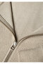 Hooded Zippered Beige Sweatshirt 0S10520-70154 - 7