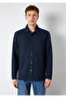 Navy Blue Shirt with Pockets Regular Fit / Regular Cut 0211874-70490 - 3