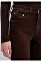 New York Brown Gabardine Trousers 101441-91340 - 6