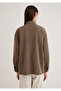 Brown Shirt Oversize / Wide Cut 1211019 -87538 - 4