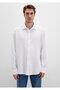 White Muslin Shirt Regular Fit / Normal Cut 0211518-620 - 4