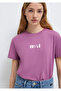 Printed Purple T-Shirt Regular Fit 1612241 -70987
