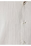Short Sleeve Ecru Muslin Shirt Regular Fit / Normal Cut 0211532-70134 - 8