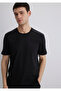 Black Black T-Shirt Regular Fit 0612689-900 - 3