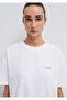 Logo Printed White T-Shirt Loose Fit 1611309-620 - 7