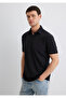 Black Polo T-Shirt Regular Fit / Regular Fit 0612011 -900 - 3