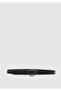 Black Faux Leather Belt 1910750 -900 - 2