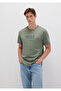 Logo Printed Khaki T-Shirt Regular Fit / Regular Fit0610943-80692