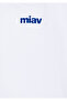 Miav Printed White T-Shirt Regular Fit / Normal Cut 66332620 - 5