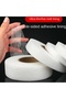 W2cm L64m 64M Roll Non-woven Double-side Interlining Adhesive Fabric Cloth Apparel Iron On Hem Tape - 2